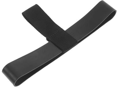 UKCOCO Support pour Bouteille de Plongée 6l Noir, Sangle Élastique Réglable de Maintien Latéral, Bande Robuste pour Équipement de Plongée sous-Marine en Eau Douce et Salée, Fixation