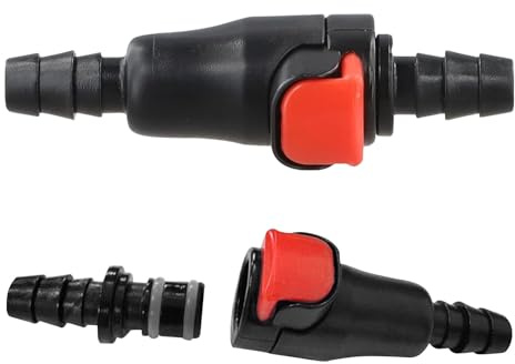 Hydration Bladder Connector - Water Bag Quick Connect, Hose Connect Fittings, Camping Supplies 2 Pieces | Water Storage Connectors, Hikers Cyclists Runners Travelers Gardeners Hiking Cycling Travel