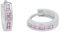 Prinzessin Lillifee Kinder-Creolen 925 Silber rhodiniert Zirkonia rosa - 2016524