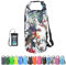 OMGear Wasserdichter Rucksack für Mobiltelefone, 40 l, 30 20 10 5 schwimmender Trockensack Kajakfahren, Bootfahren, Segeln, Kanufahren, Rafting, Wandern, Camping, Outdoor-Aktivitäten (Camouflage1, l)