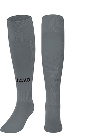 JAKO Glasgow 2.0 Stutzenstrumpf Grauschwarz, 4 (39-42) Herren
