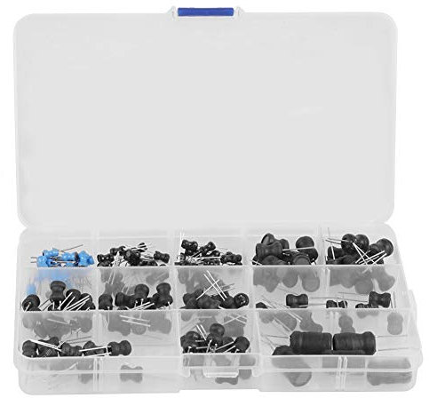 145 pièces Inducteurs bobine starter, 10uH-10mH 12 valeurs, Autres Composants Électroniques