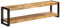 Festnight Massivholz TV-Bank Fernsehtisch TV Lowboard TV Möbel TV Board Fernsehschrank - 150 x 30 x 40 cm Mango-Holz
