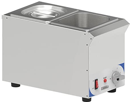 Casselin CBMS216V Bain Marie à Sauce 2 X GN 1/6 Compact