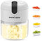 InstaCuppa Mini Electric Chopper for Kitchen, 50% Longer Use 1800 mAh Battery Onion Cutter, USB-C Garlic Mincer for 50% Faster Charging, 45 W Fast Vegetables Chopping for Busy Moms, 250 ML