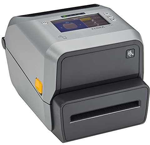 ZEBRA ZD621t Drucker mit Cutter - 300 DPI - Thermodirekt, Thermotransfer - 108 mm max. Druckbreite, BTLE, LAN, USB, USB-Host, seriell (RS-232) Schnittstellen (ZD6A143-32EF00EZ)