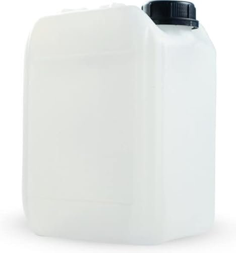 Jerrican Empilable et 5 Litres Homologué ONU Jerrican Essence/Diesel/Fût de Désinfection (5 litre)