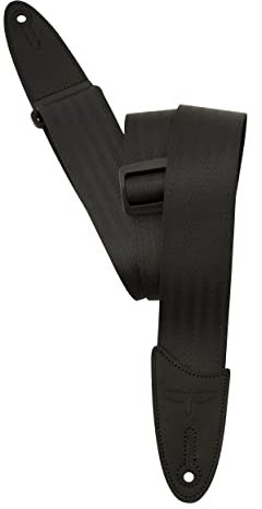 PRS Paul Reed Smith Nylon Sicherheitsgurt Gitarrengurt, Schwarz (100155::001:), Medium