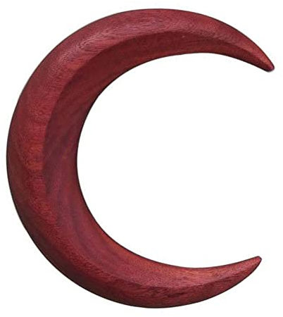 Fourchette à cheveux en croissant de lune sculptée à la main, 1 bâton à cheveux en lune pour femme, épingle à cheveux en bois en croissant de lune, barrettes en croissant de lune, épingle à cheveux
