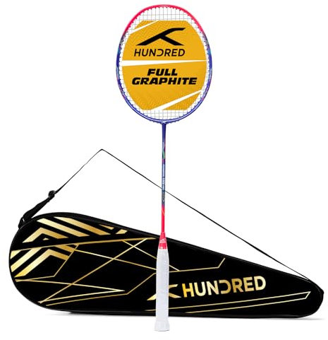 Hundred POWERTEK 1000 PRO-Strung Badminton racquet
