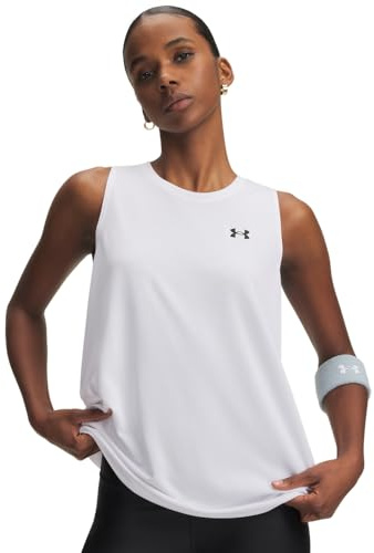 Under Armour Damen Tech Tank - Twist Sportshirt aus superweichen UA Tech-Material, schnell trocknendes Funktionsshirt