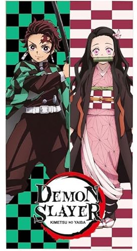 Toalla Demon Slayer Kimetsu no Yaiba Microfibra