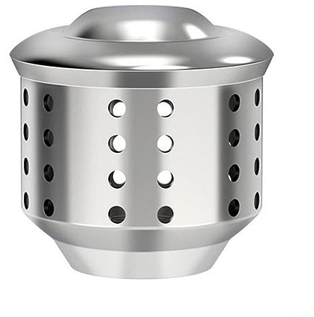 Oniissy Vanne anti-éclaboussures en acier inoxydable pour cafetière à moka, presse à café, accessoire de café pour une expérience de brassage propre
