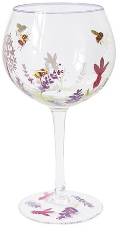 Lesser & Pavey Gin Glass for Women & Men | Gin Glass Gifts for Women | Premium Lavender & Bees Gin Glass Suitable for Any Occasion - Jennifer Rose Gallery