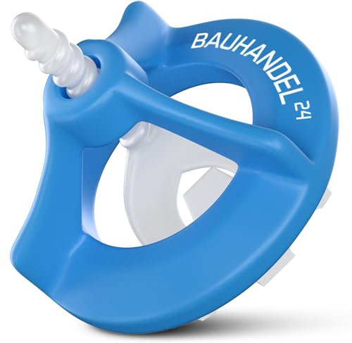 Bauhandel24 Fliesen Nivelliersystem Set 1mm für Wand - und Bodenfliesen Fliesenstärke 6mm - 16mm 200 Zughauben + 400 Gewindelaschen, Fugenkeile, Fugenkreuze, Fliesenverlegehilfe