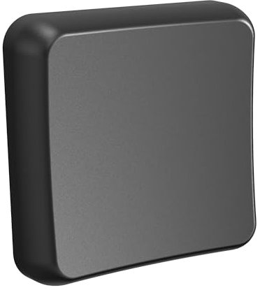 Chocfox PBT-Tastenkappen mit niedrigem Profil für Kailh Chocolate Switch mechanische Tastatur, Schwarz, 40 Stück, 1U