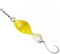 Balzer Trout Spoon Shooter Pelle Gewicht 2,5g mit Einzelhaken und Wirbel Länge 2,7cm (Gelb-Weiß, 2,5g)