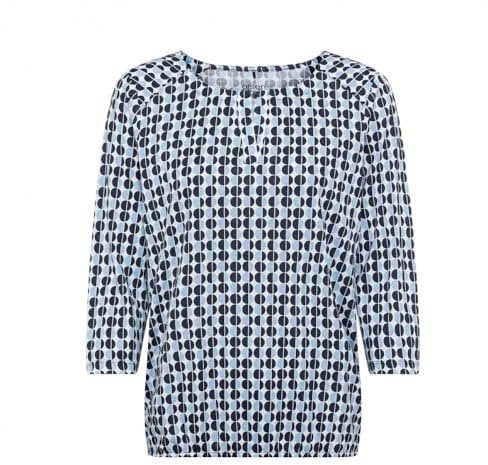 Olsen T-Shirt Long Sleeves Power Navy - 44