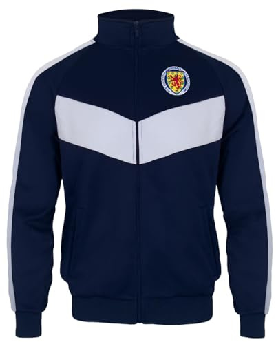 Scotland Mens Jacket Track Top Retro Official Football Gift