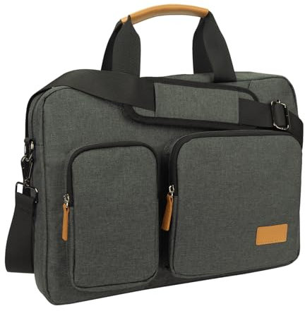 Hp hope Laptop Bag Case fits in 14 15 15.6 Inch Computer Messenger Bag with Shoulder Strap Work Bag Waterproof Business Briefcase for Men Women for Office Work School College Travel