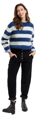 Armor Lux Damen Pull Rayé Héritage En Mohair Pullover