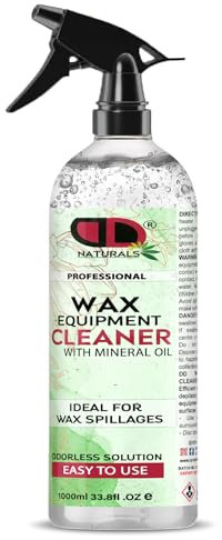 Professional Wax Equipment Container Cleaner, For Removing Wax and Residue from Warmer Bucket Pot and Other Working Surfaces (1000ml Spray)