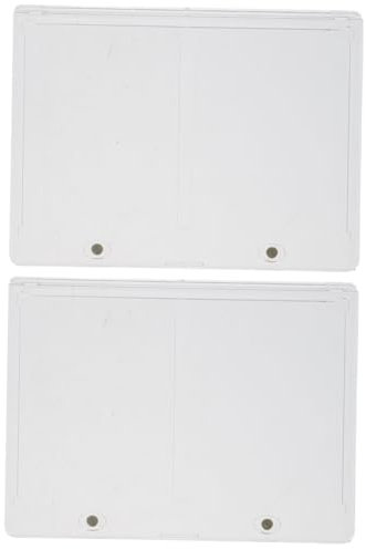 ibasenice 2 Stück Magnetische Karten Kartenhalter Ständer Baseball Karten Vitrine Kartenhüllen Magnetische Karten Hartschale Baseball Kartenschutz Magnetische Kartenhülle
