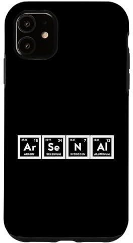 iPhone 11 Arsenal Ar Se Na L Periodic Table of Elements Chemistry Case