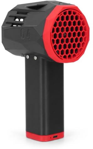 X64 Electric Air Blower - 64mm Mini Jet Dry Fan with Instantaneous Thrust 1400g, 4000mAh Portable Cordless Leaf Blower for Patio Cleaning, Car Drying