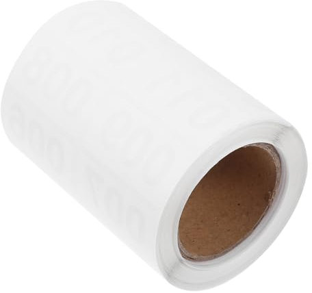 SHINEOFI Zahlenaufkleber Lager 40x20mm Selbstklebend Praktisch Sichere Materialmarkierung Büro Zuhause