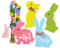 Vaguelly 1 Satz Osterhase Futterspender Brötchen Hamster Anzeige Neon Ausgestopft Zu Ammer Hasen Plüschtier Krabbelndes Babyspielzeug Mini Matschig Zwerge Karikatur Samt Holz