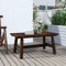 BOWEKAM Home & Garden Couchtisch 90x50x41 cm Massivholz Fichte Möbel Wahl