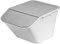 SmartStore Collect Stack-it 37L Medium Recycling Bin with Lid - Ideal Stackable Plastic Storage for Kitchen, Office and Home Multi-Purpose Sorting Bin