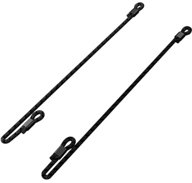 Yoleo Verstellbare Treppensteiger-Bungee-Seile, 2 Stück, ϕ0,4 Stärke, Länge 84–145 cm, Nur für Yoleo Stair Climber