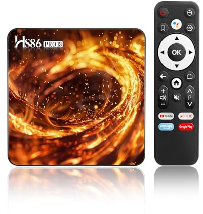 Android TV Box 14.0 4G RAM 32G ROM RK3528 Cortex-A53 Mali 450 MP2 GPU | Smart TV Box Support Quad-Core 64bit Ethernet 10/100M 2.4G /5G Dual-Band WiFi BT V5.4 HD 4K Android Box