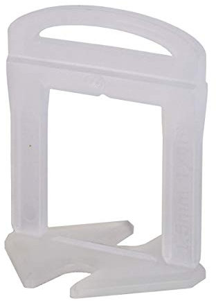 RUBI 2841 | Bridas de Nivelación para Cerámica | Brida de 1,5 mm para Baldosas Cerámicas de entre 3 y 12 mm | Para Formatos de 30x30 cm y Superiores | 200 unidades | BRIDA DELTA LEVEL SYSTEM