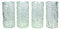 Lot de 4 verres à cocktail tiki