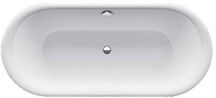 Bette Lux Oval, Badewanne 180x80x45cm, 3466, Farbe: Weiß - 3466-000