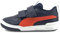 PUMA Multiflex SL V Inf, Scarpe da Ginnastica Unisex-Bimbi 0-24, Peacoat/Grenadine, 22 EU