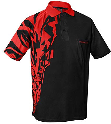 Harrows darts t-shirt rapide red l