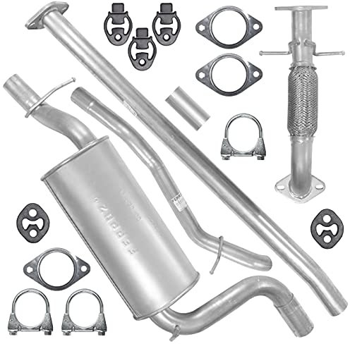 Schalldämpferset Auspuffanlage Auspuff für Focus 2 II MK2 Kombi 1.6 TDCI