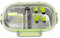 dragonaur-home decor Bento Box Long Lasting Crack Resistant Durable Food Bento Container Locking Lid Anti-slip 2