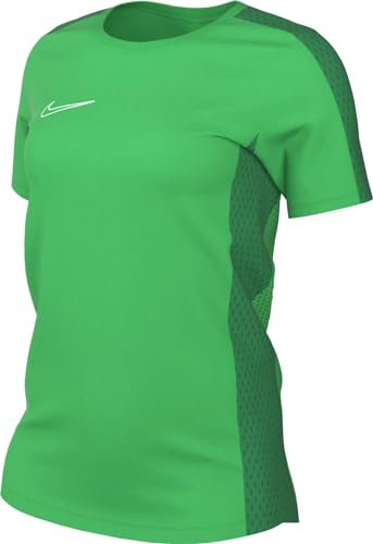 Nike Damen W Nk Df Acd23 Short-Sleeve Soccer Top, Green Spark/Lucky Green/White, XL EU