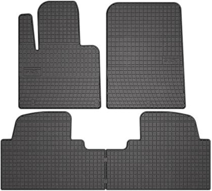 OMAC Gummi Fußmatten für Kia Sorento 2015-2025 Automatten Gummi TPE Schwarz 4tlg