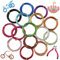 Allazone 15 Color Colorido Alambre Manualidades de Aluminio, 1.5mm Alambre de Aluminio Alambres de Metal para Manualidades con Alicates para Suministros de Joyería y Artesanía