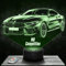Nachttischlampe - Touch-Nachtlicht Auto Supercar M8 competition 3D-LED-Lampe Illusion, Geschenkidee Weihnachten Geburtstag Junge und Mädchen Nachttischlampe Kinder- oder Erwachsenenzimmer TOP