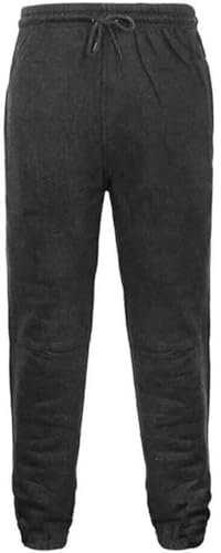 Boys Girls Children Kids School Jog Pants Sports Games Fleece PE Joggers Trouser Jogging Tracksuit Bottoms Regular fit 5-14 Years (11-12 Years, Charcoal)