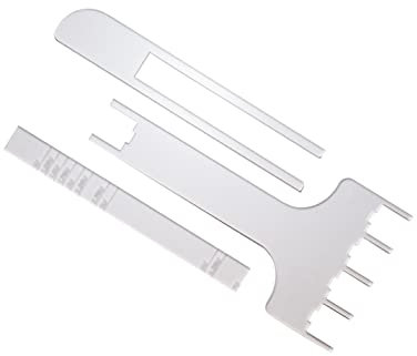 Generic Mechanisches Tastaturbau-Toolkit: USB, Acryl, beidhändig, QWERTY, modernes Silber