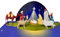 CUTPOPUP Heilige Nacht- Weihnachtskarten 3D, Weihnachtskarte 2024, Pop Up Karte Weihnachten, Weihnachtskarten mit Umschlag (Nativity1 CN265DE