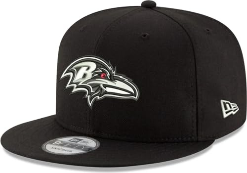 New Era NFL 9FIFTY schwarz/weiß verstellbare Snapback Mütze Cap Einheitsgröße
